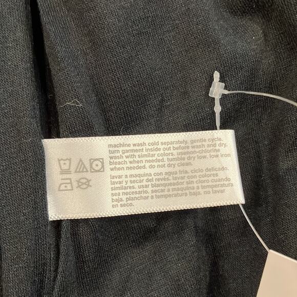 NWT THREE DOTS Black Quilted Chevron SUPER SOFT Jacket M - Picture 10 of 10